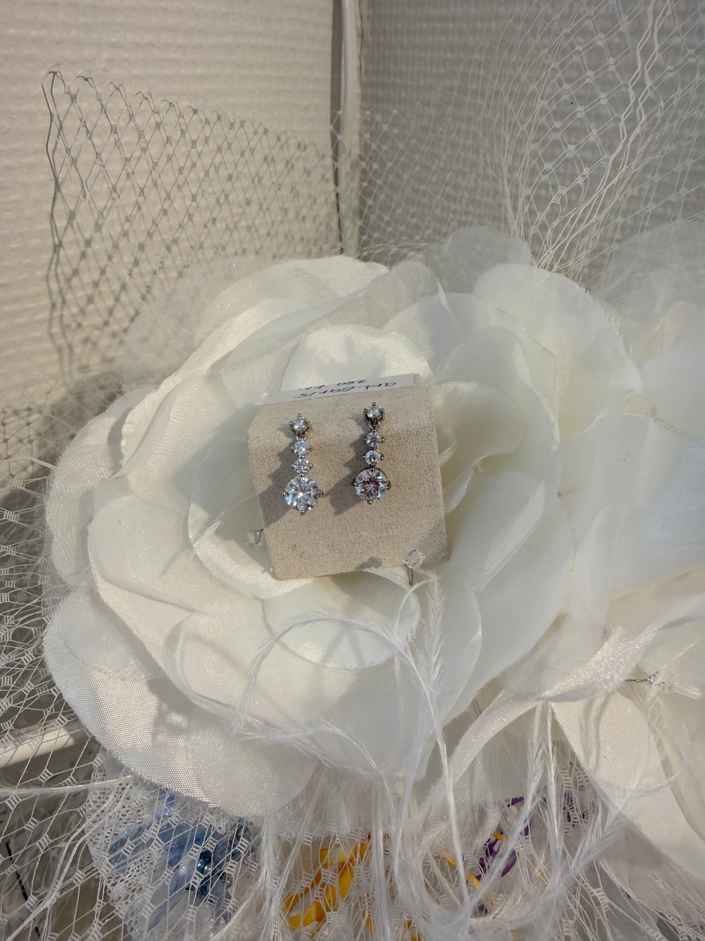Moissanite Drådeøreringe